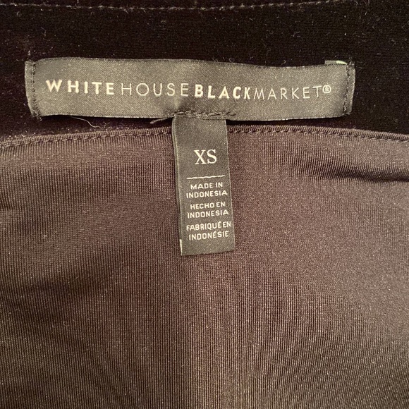 WHBM velvet drape tunic - Picture 5 of 5